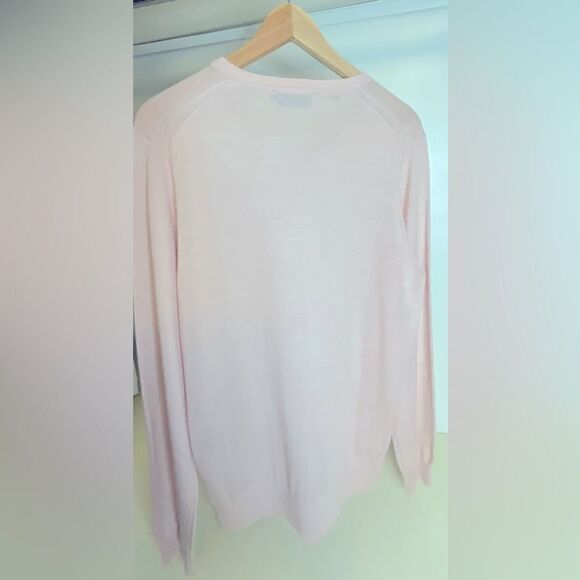 NWOT - Rodd & Gunn Men's Springston V-neck Fine Wool Pullover Sweater in Rose- S - Picture 5 of 5
